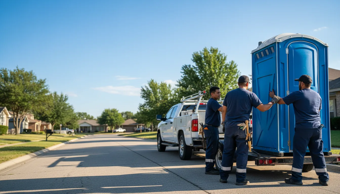 Portable Toilet Rental in Enochs, TX near me
